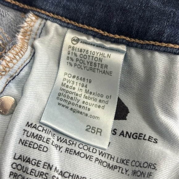 AG Jeans Mari High-Rise Slim Straight Jeans - Picture 10 of 11
